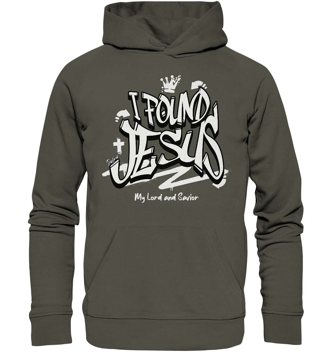 I found Jesus - Heavy Premium Hoodie