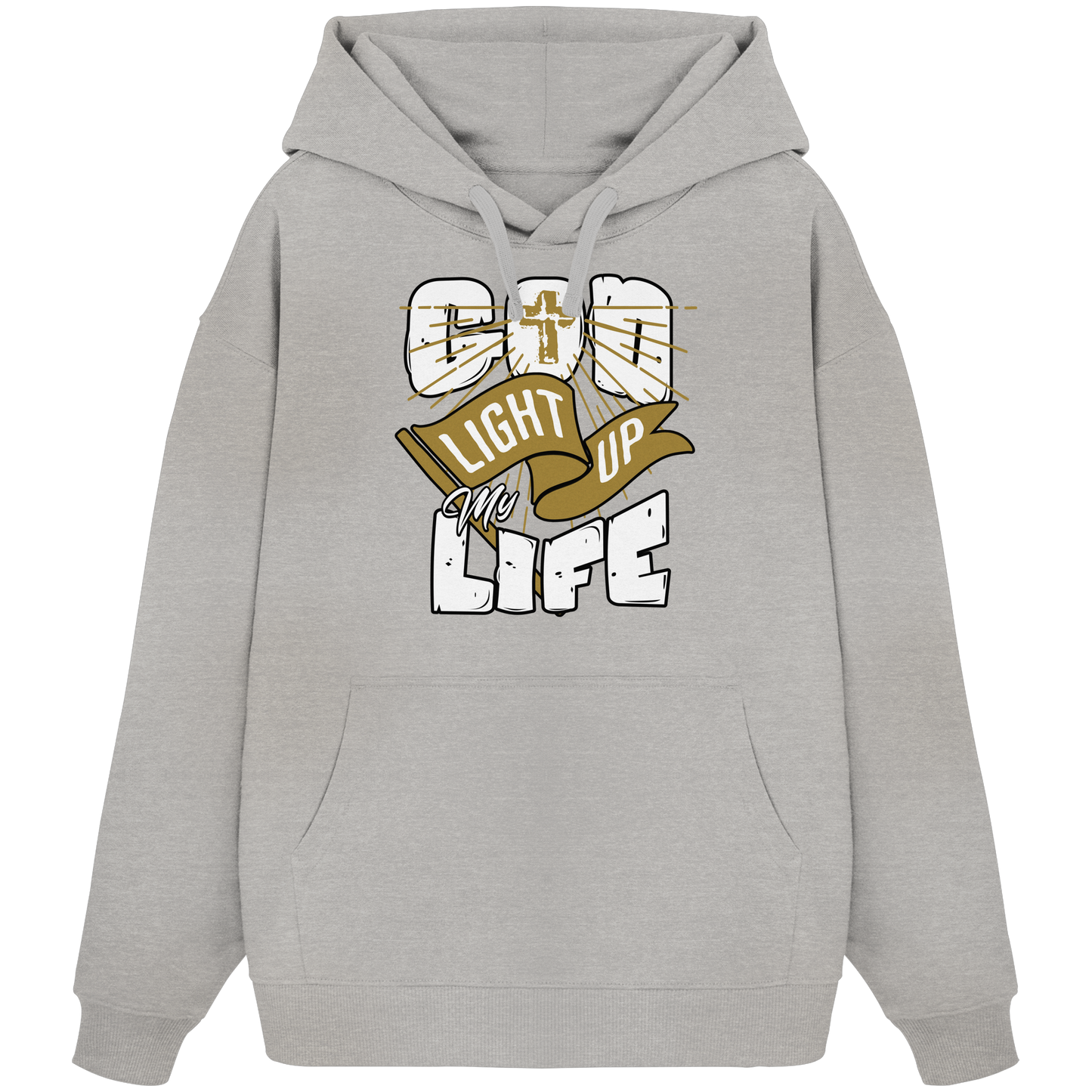 God light up my life - Premium Oversized Hoodie