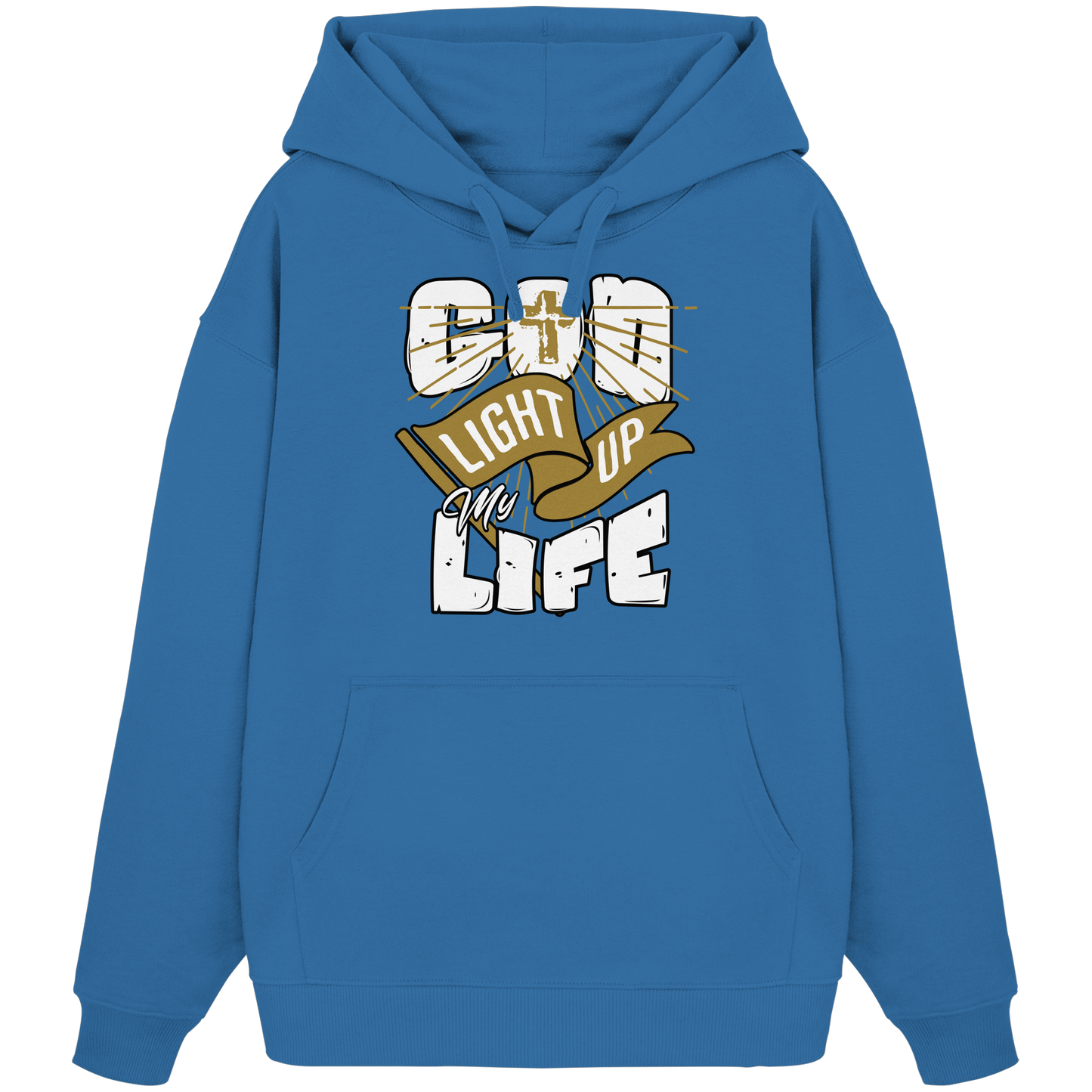 God light up my life - Premium Oversized Hoodie