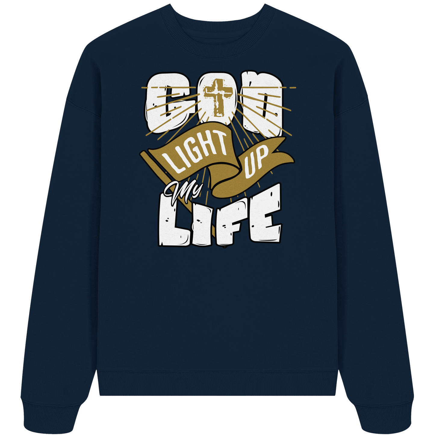 God light up my life - Premium Oversized Sweatshirt