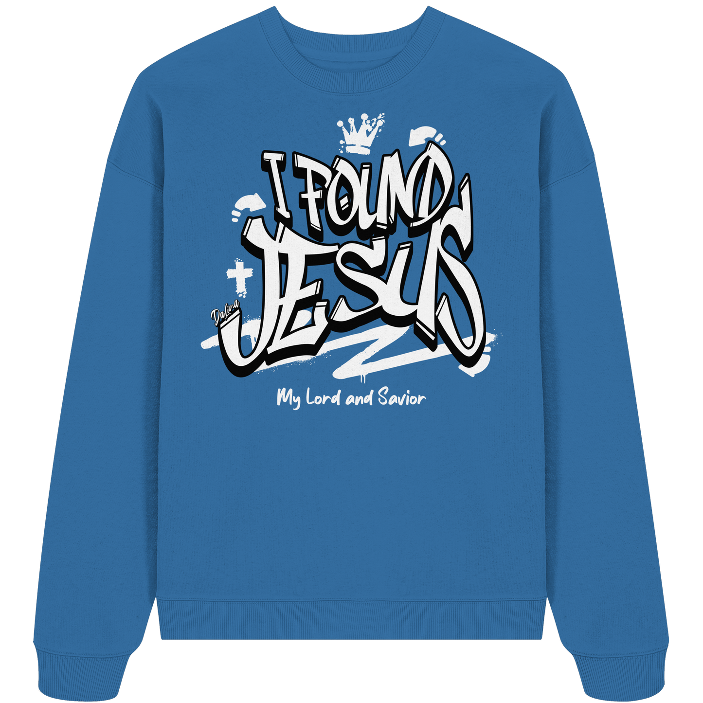 I found Jesus - Premium Oversized Sweatshirt