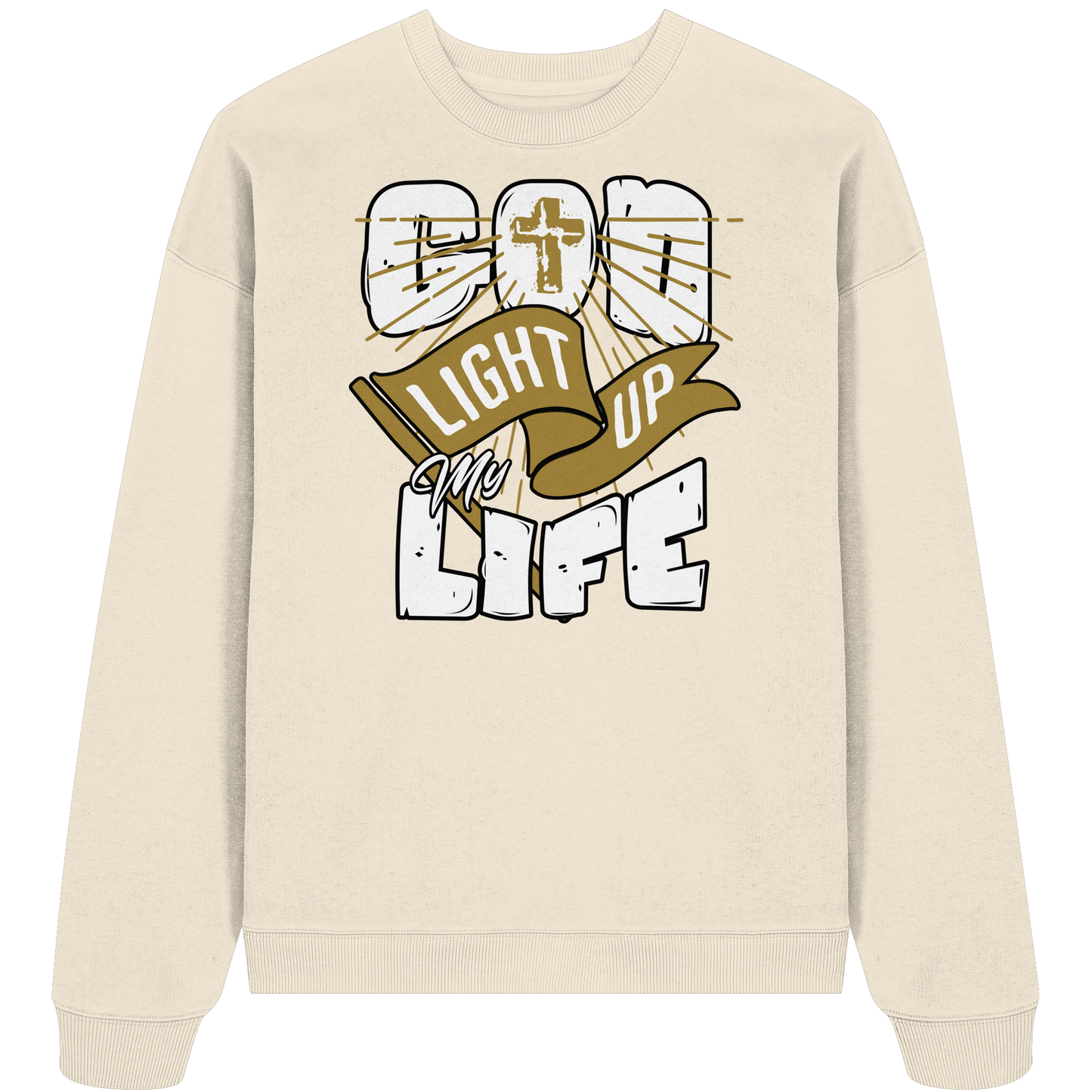 God light up my life - Premium Oversized Sweatshirt