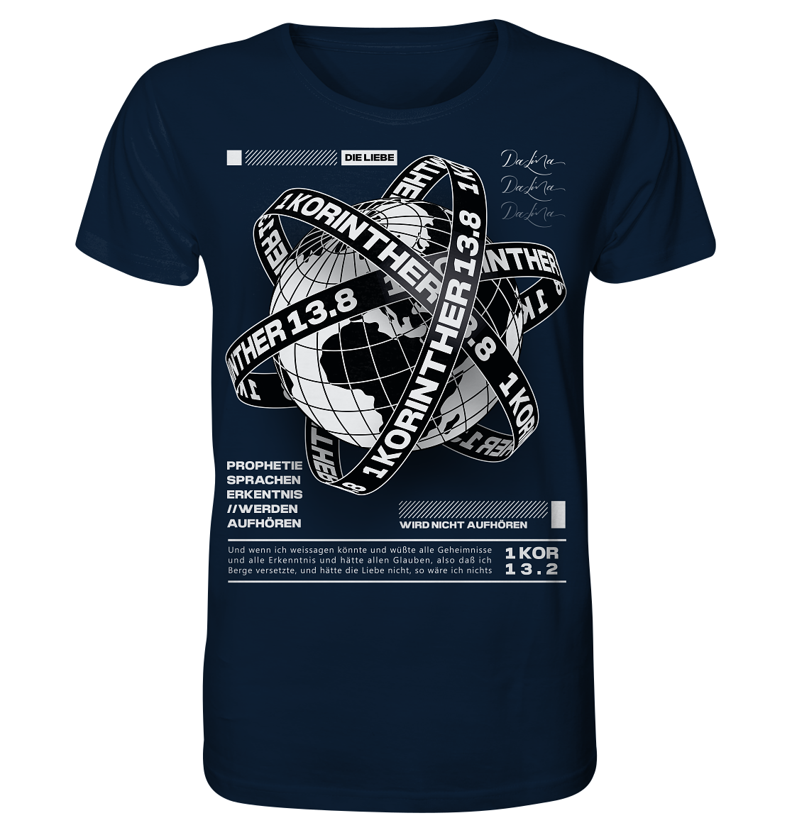 1 Korinther 13.8 - Herren Premium Shirt
