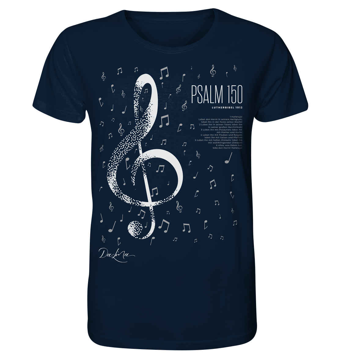 Psalm 150 - Lobet den Herrn - Herren Premium Shirt