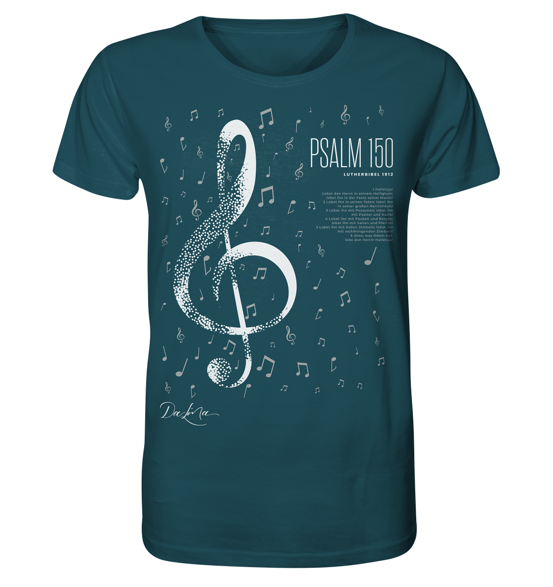 Psalm 150 - Lobet den Herrn - Herren Premium Shirt