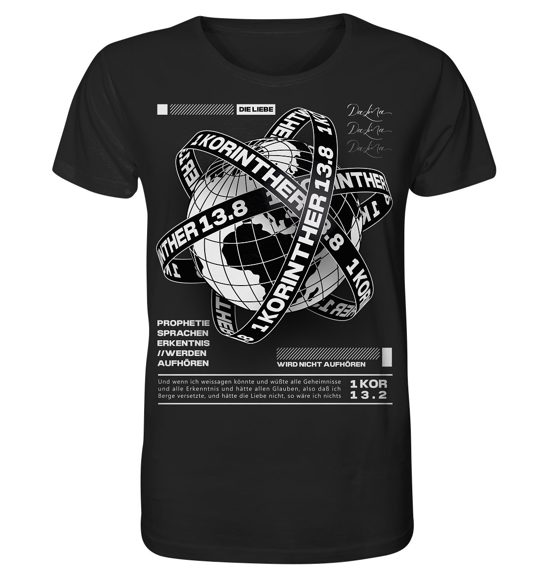 1 Korinther 13.8 - Herren Premium Shirt