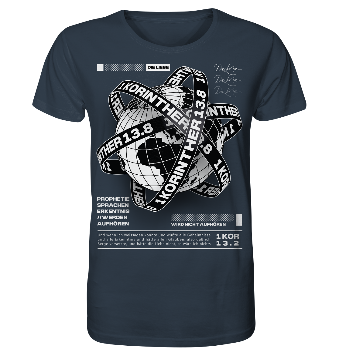 1 Korinther 13.8 - Herren Premium Shirt