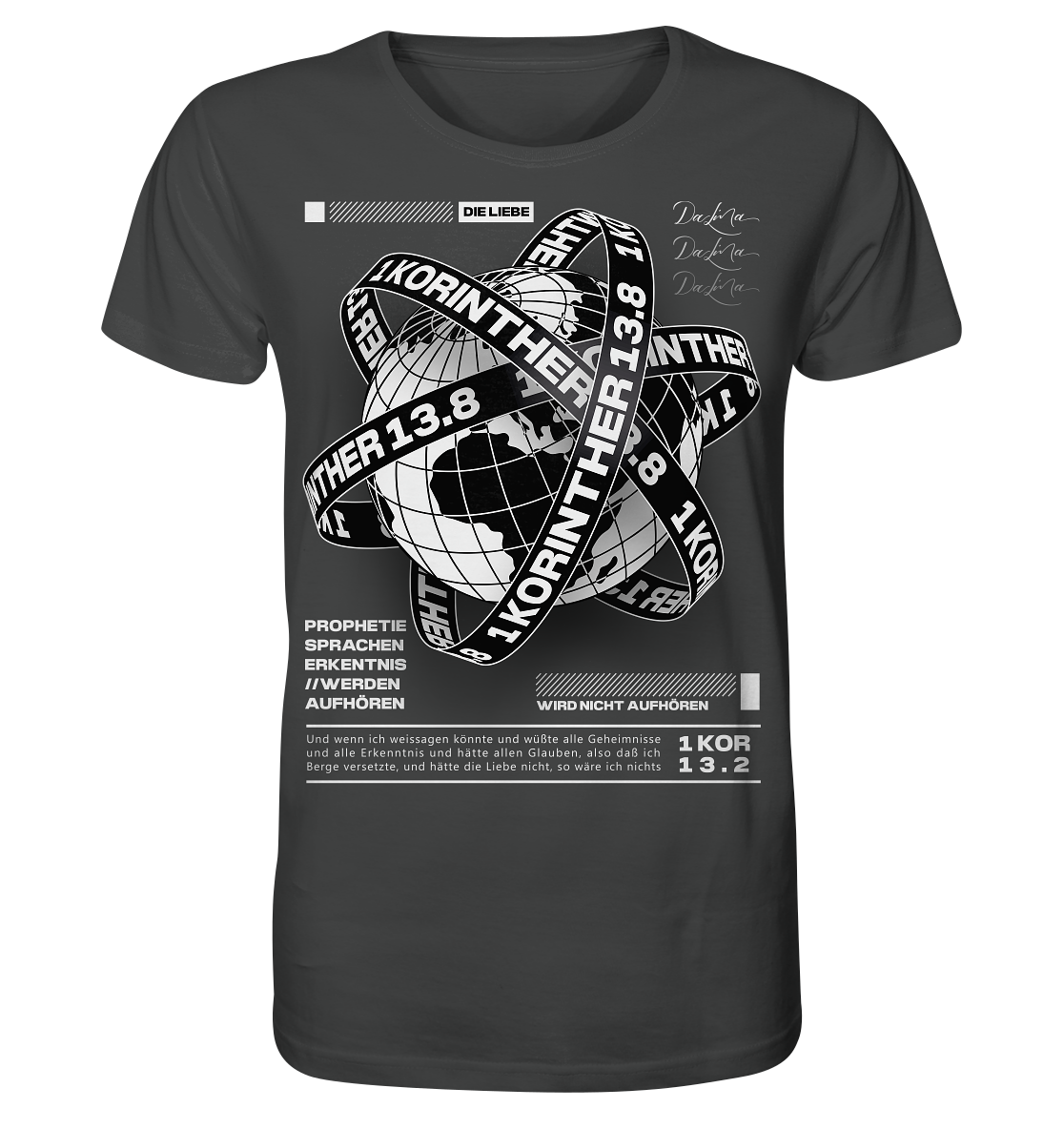1 Korinther 13.8 - Herren Premium Shirt