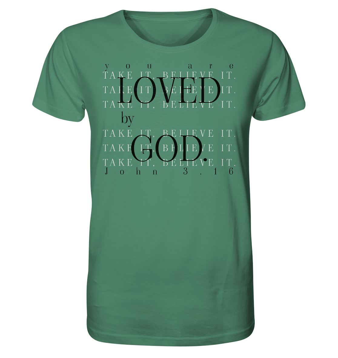 Loved by God - Herren Premium Shirt