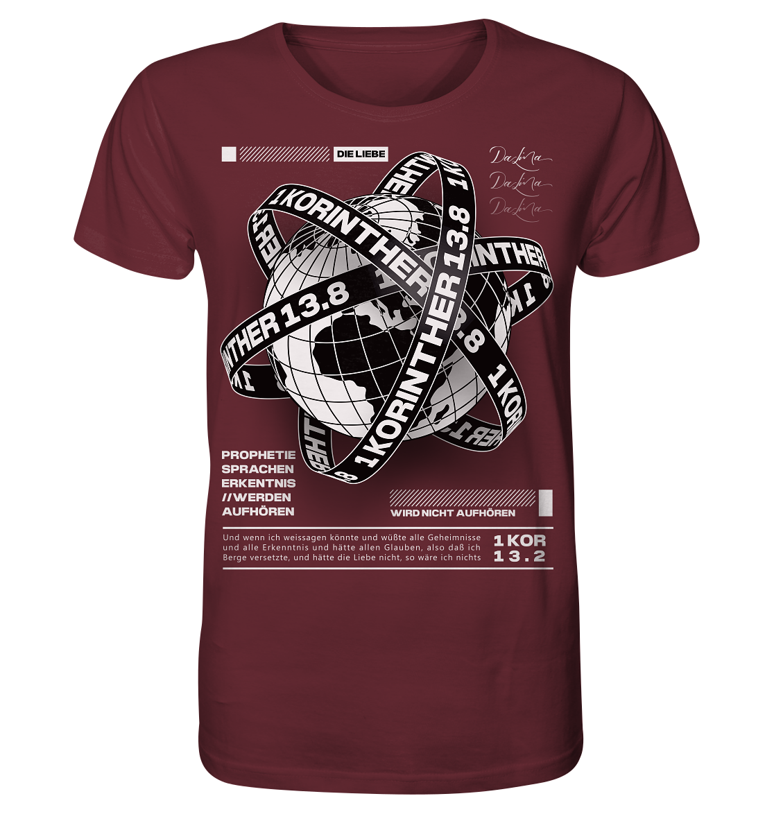 1 Korinther 13.8 - Herren Premium Shirt