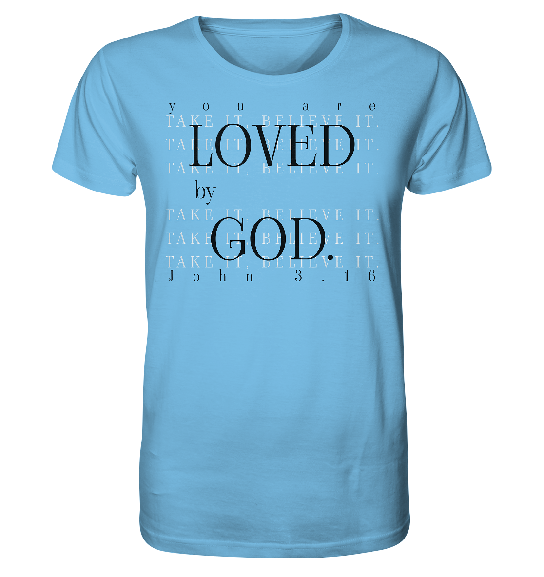 Loved by God - Herren Premium Shirt