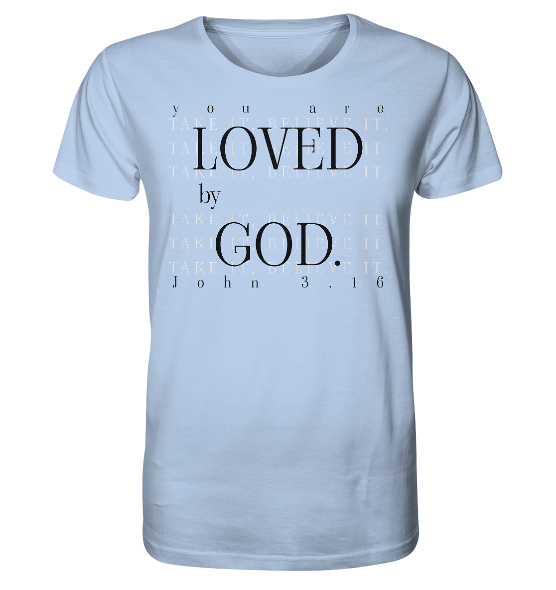 Loved by God - Herren Premium Shirt