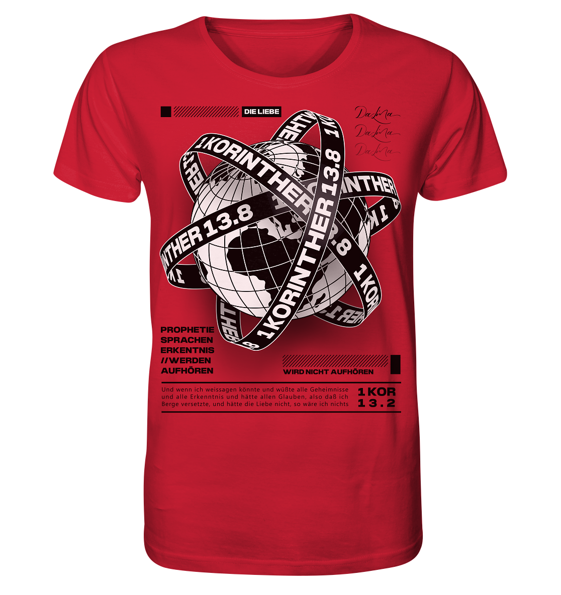 1 Korinther 13.8 - Herren Premium Shirt