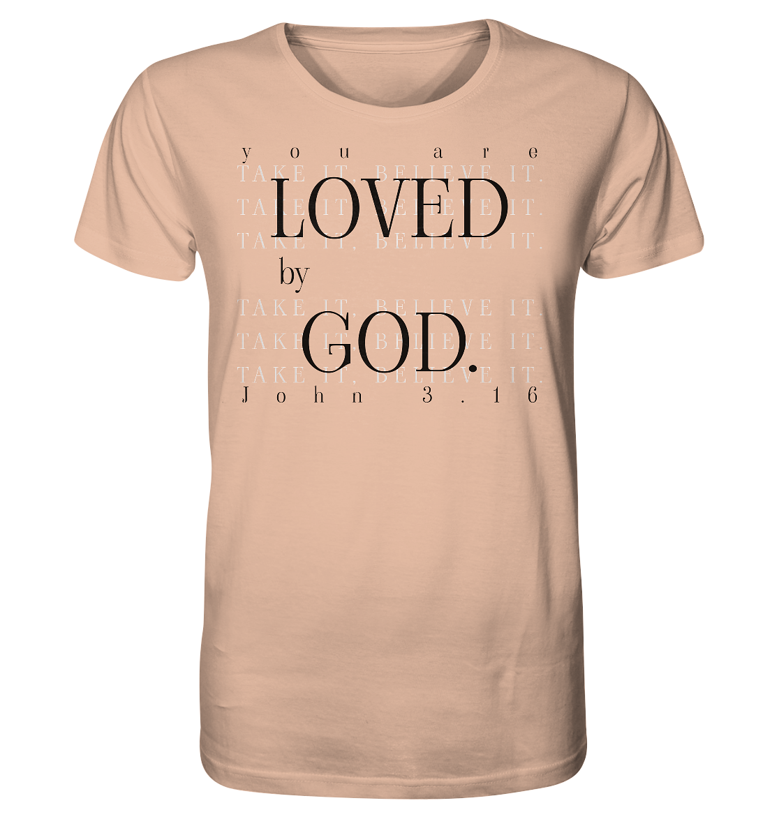 Loved by God - Herren Premium Shirt