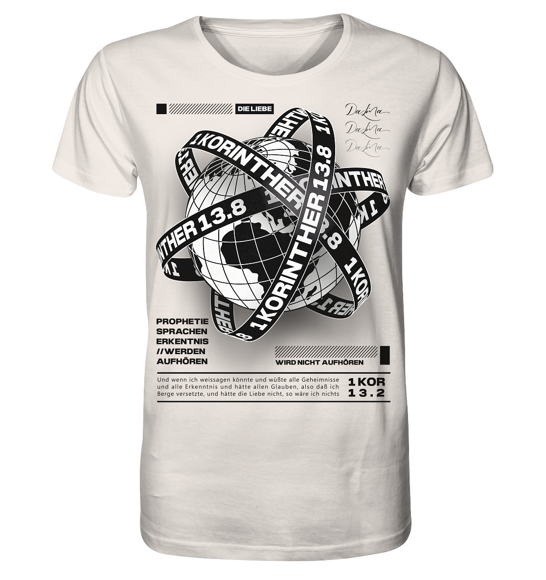 1 Korinther 13.8 - Herren Premium Shirt