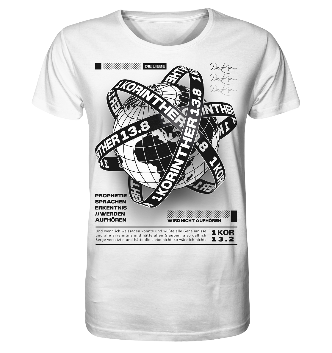 1 Korinther 13.8 - Herren Premium Shirt