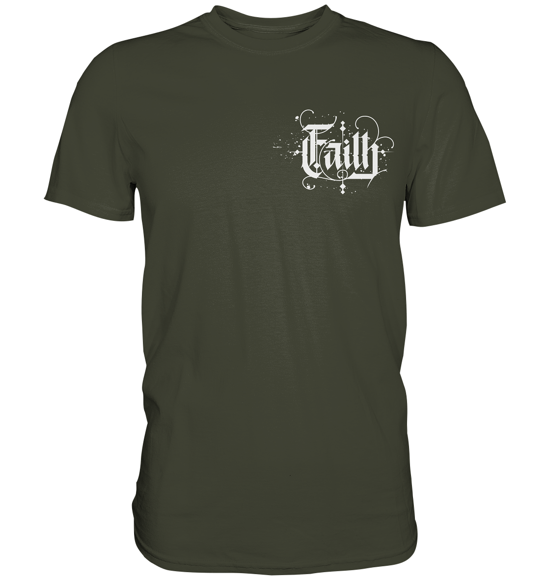 Faith (Kalligraphie) - Herren Shirt