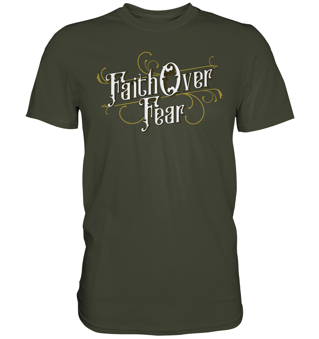 Faith over fear - Herren Shirt