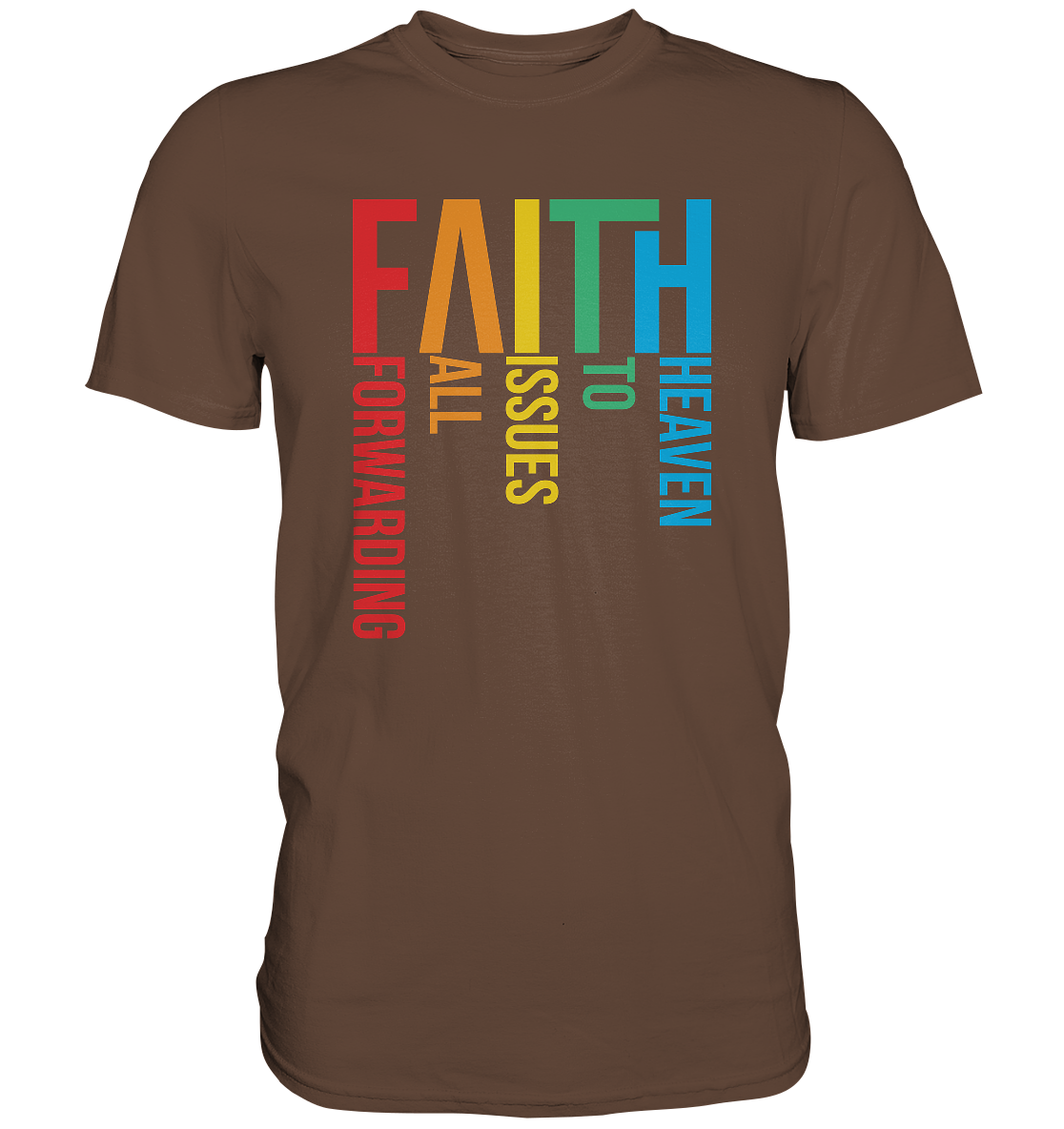 Faith (Abbreviatur) - Herren Shirt