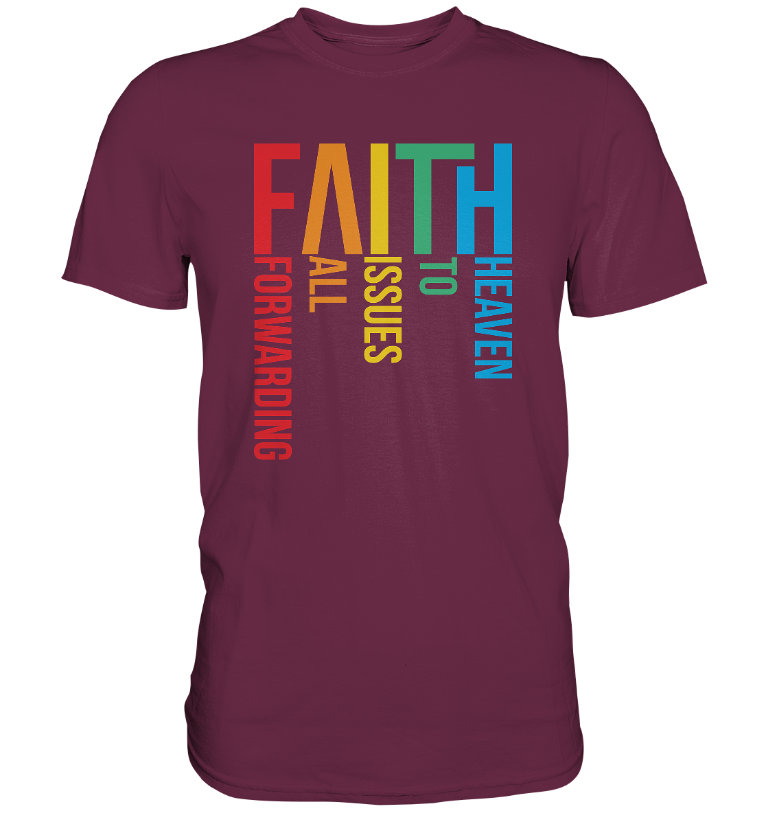 Faith (Abbreviatur) - Herren Shirt