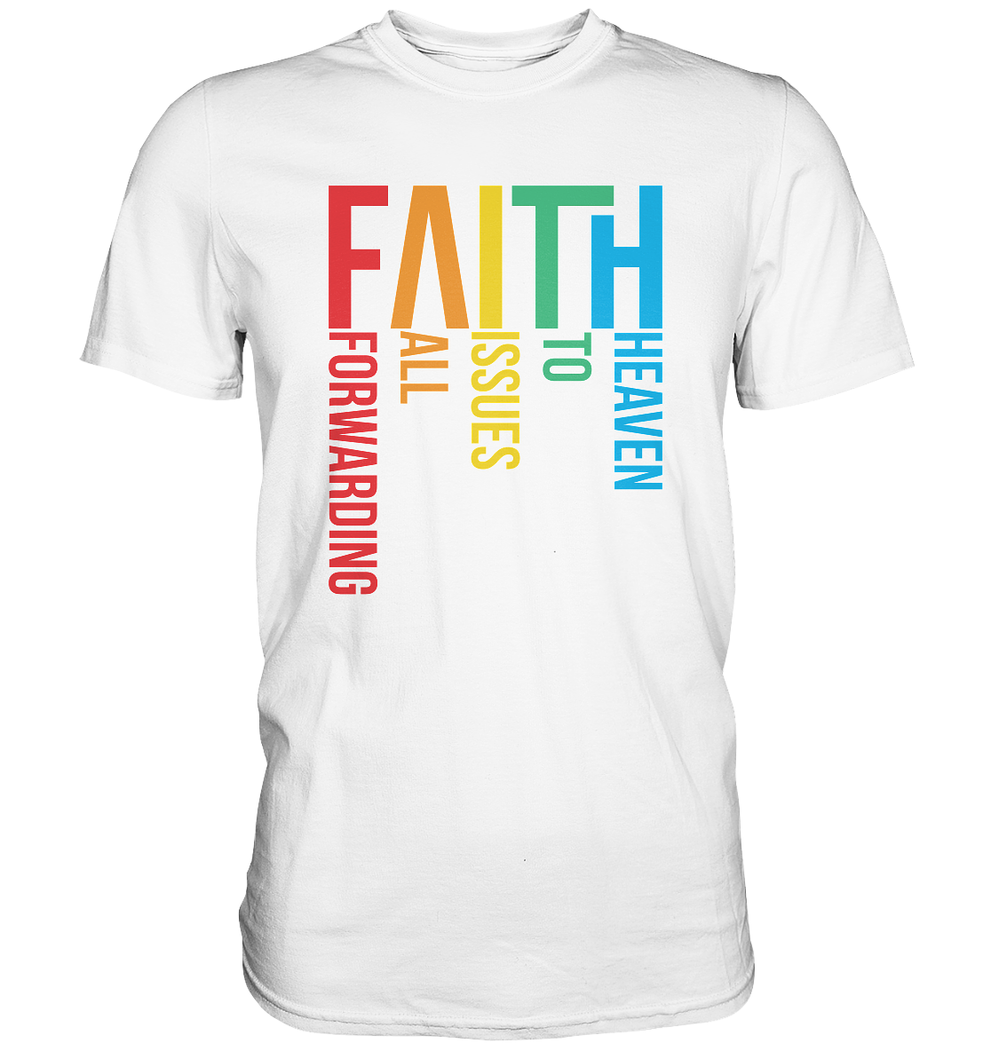 Faith (Abbreviatur) - Herren Shirt
