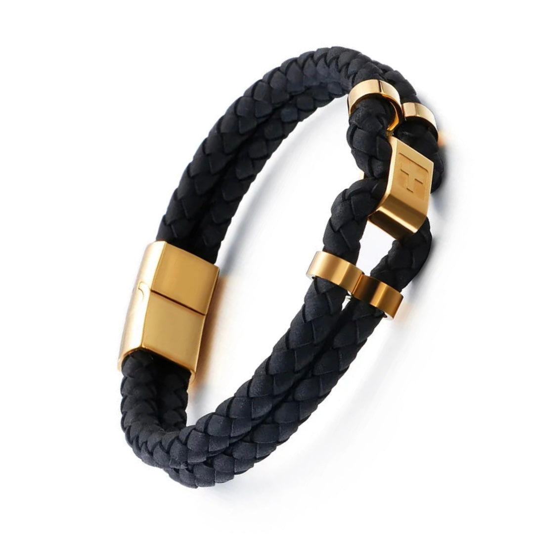 Lederarmband "Bindeglied"