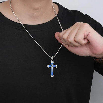 Vintage Kreuz-Kette