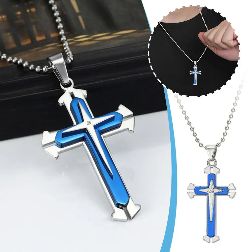 Vintage Kreuz-Kette