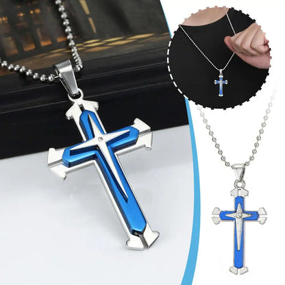 Vintage Kreuz-Kette