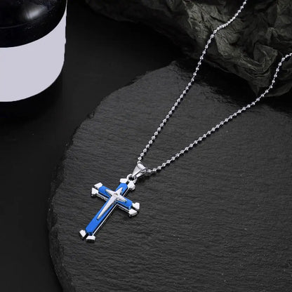 Vintage Kreuz-Kette