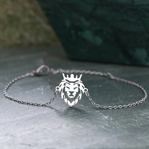 Bild in Slideshow öffnen, Armband - Majestätischer Löwe
