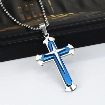 Vintage Kreuz-Kette