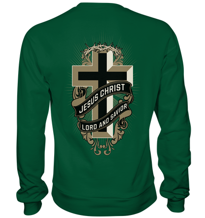 Jesus Christ - Lord and Savior - Basic Sweatshirt
