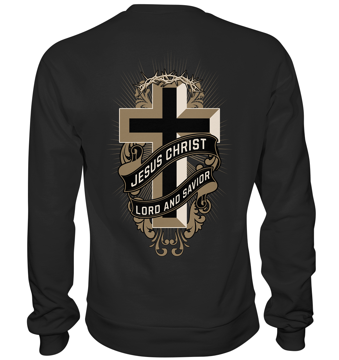 Jesus Christ - Lord and Savior - Basic Sweatshirt