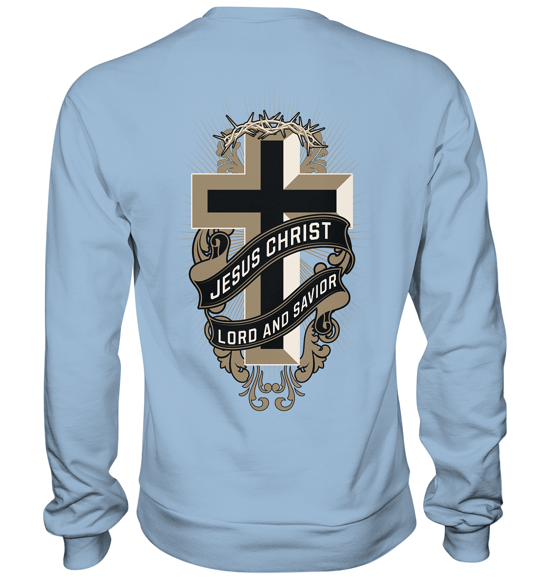 Jesus Christ - Lord and Savior - Basic Sweatshirt