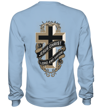 Jesus Christ - Lord and Savior - Basic Sweatshirt