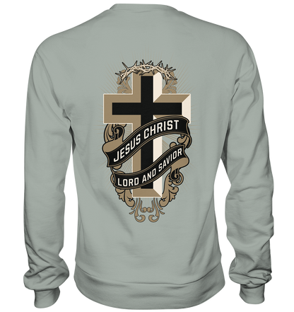 Jesus Christ - Lord and Savior - Basic Sweatshirt