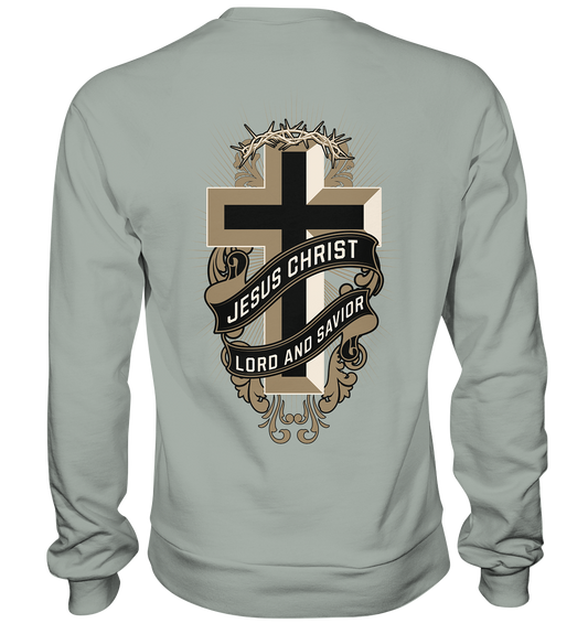 Jesus Christ - Lord and Savior - Basic Sweatshirt