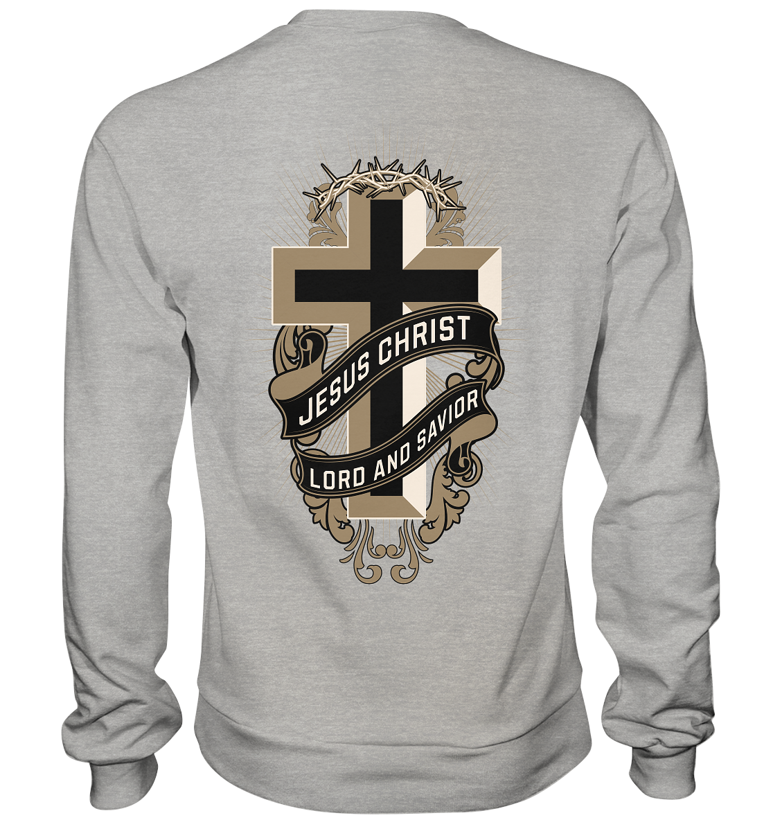Jesus Christ - Lord and Savior - Basic Sweatshirt