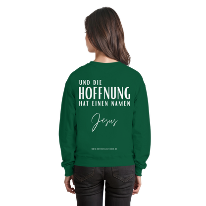 Die Hoffnung hat einen Namen - Jesus - Basic Sweatshirt