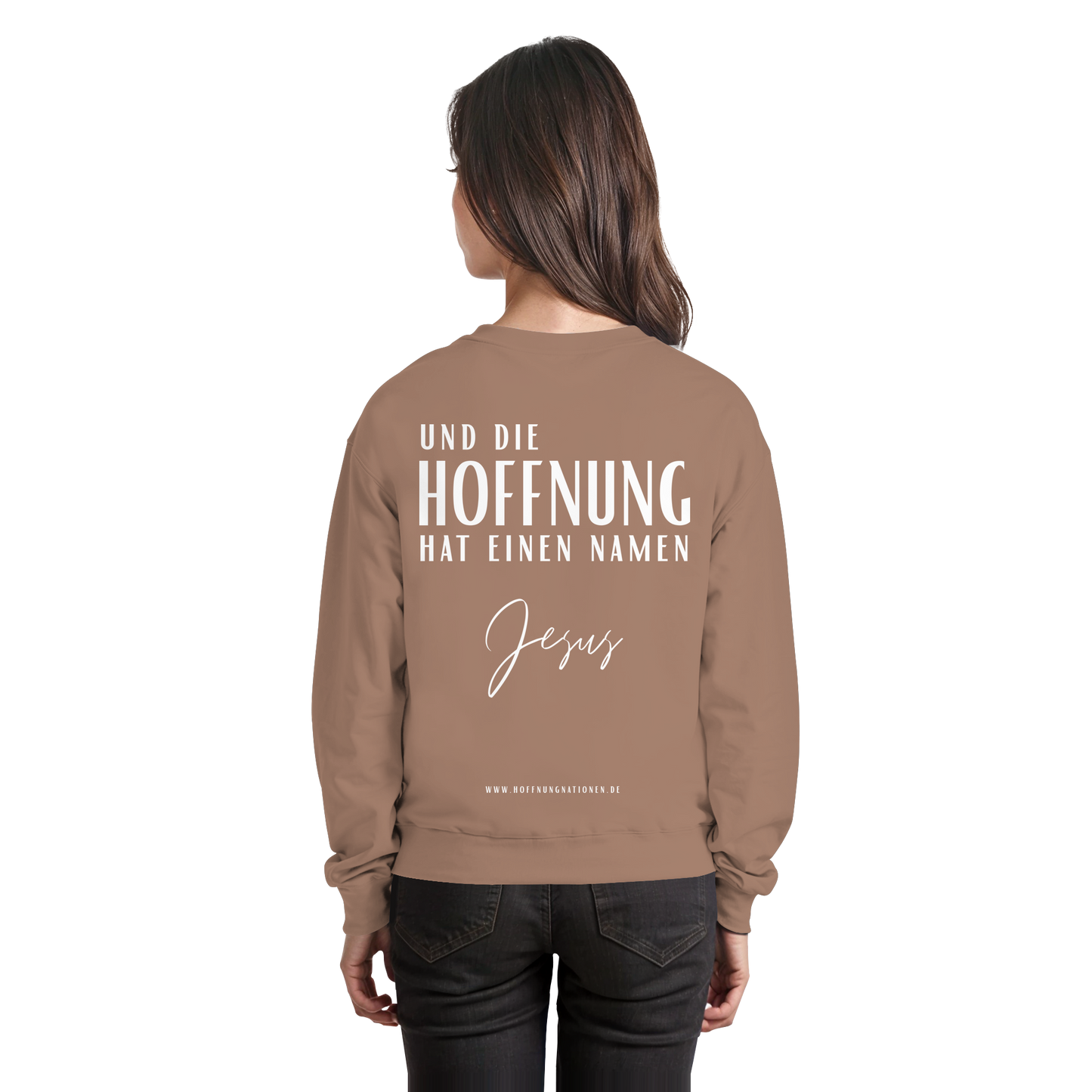 Die Hoffnung hat einen Namen - Jesus - Basic Sweatshirt