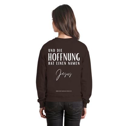 Die Hoffnung hat einen Namen - Jesus - Basic Sweatshirt