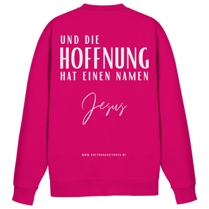 Die Hoffnung hat einen Namen - Jesus - Basic Sweatshirt