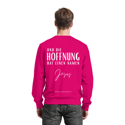 Die Hoffnung hat einen Namen - Jesus - Basic Sweatshirt