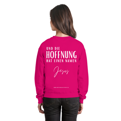 Die Hoffnung hat einen Namen - Jesus - Basic Sweatshirt