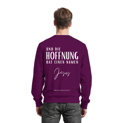 Die Hoffnung hat einen Namen - Jesus - Basic Sweatshirt