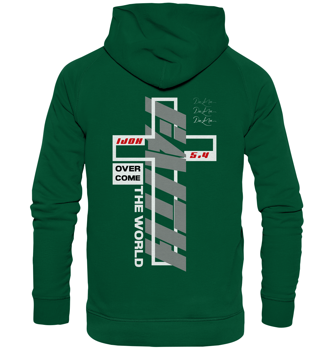 Faith overcome the world - Basic Hoodie