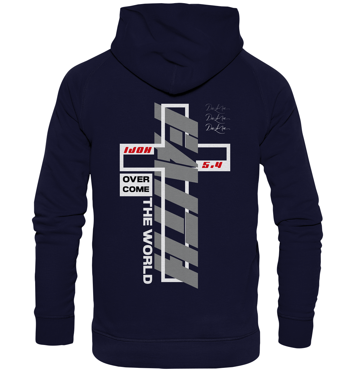 Faith overcome the world - Basic Hoodie