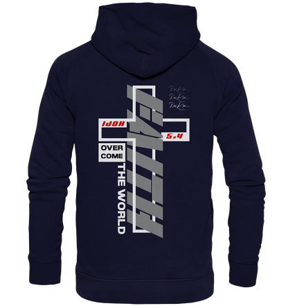 Faith overcome the world - Basic Hoodie