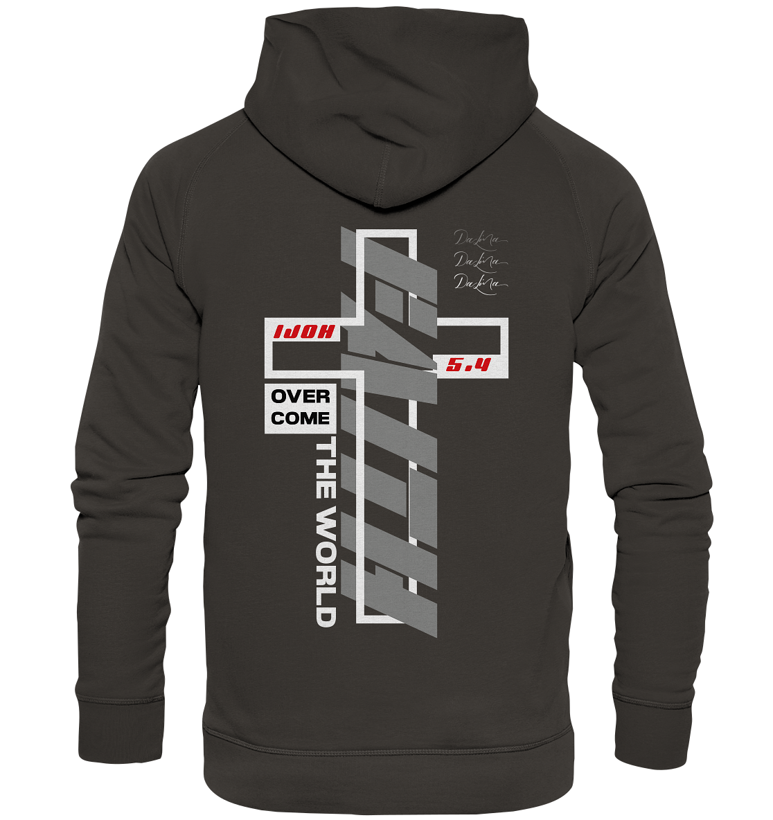 Faith overcome the world - Basic Hoodie